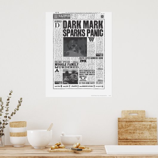 毎日の預言者のフロントページ ポスター (キッチン)