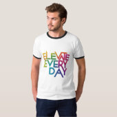 毎日のTシャツのデザインを上げる Tシャツ (正面フル)