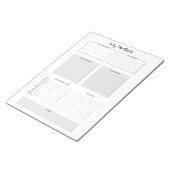 毎日のTo Doのメモ帳 ノートパッド (アングル)