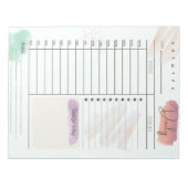 毎日のTo Doメモ帳 ノートパッド (正面)