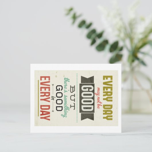 毎日はがきの持病 ポストカード (スタンド正面)