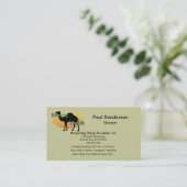 毎日はこぶ日です 名刺 (スタンド正面)