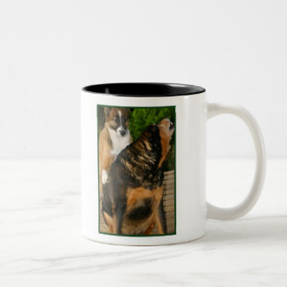 毎日はこぶ日のコーヒー・マグです ツートーンマグカップ