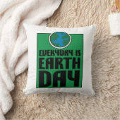 毎日はアースデーです クッション (ブランケット)