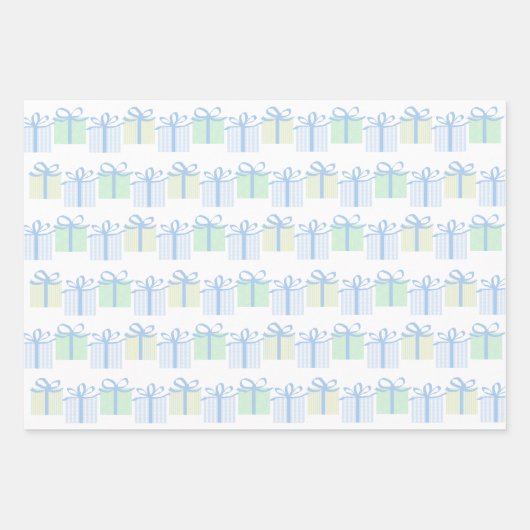 毎日はギフトボーイ誕生日包装紙 ラッピングペーパーシート (正面2)