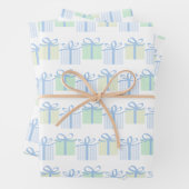 毎日はギフトボーイ誕生日包装紙 ラッピングペーパーシート (インサイチュ)