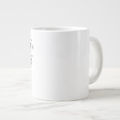 毎日はサツデー 巨大マグカップ ジャンボコーヒーマグカップ (正面右)