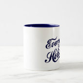 毎日は休日だ ツートーンマグカップ (中央)