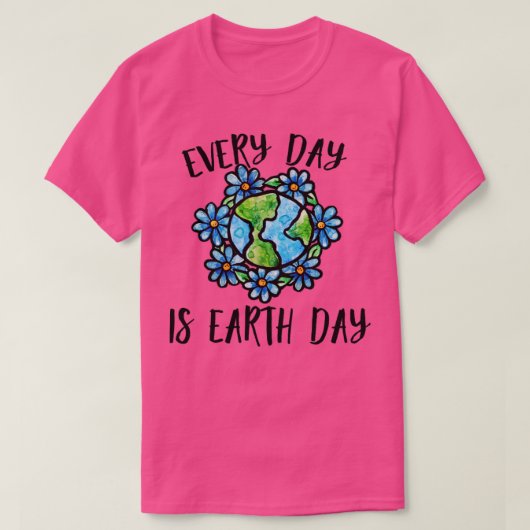 毎日は土日だ Tシャツ (デザイン正面)