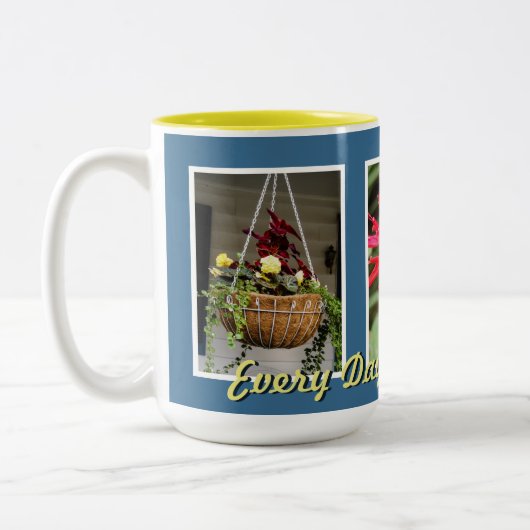 毎日は土曜日のマグです ツートーンマグカップ (左)