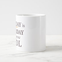 毎日は土曜日 – Bitcoin Jumbo Mug 20oz