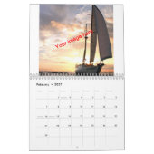 毎日は採取することを行くよい日です カレンダー (2月 2027)