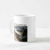 毎日は父の日、Chevy Bel Air、黒です コーヒーマグカップ (正面左)