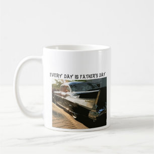 毎日は父の日、Chevy Bel Air、黒です コーヒーマグカップ