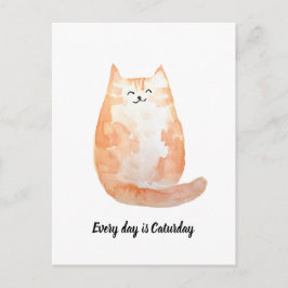 "毎日は猫の日" ポストカード