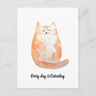 "毎日は猫の日" ポストカード