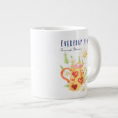 毎日は…引用文 ジャンボコーヒーマグカップ (正面右)