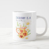 毎日は…引用文 ジャンボコーヒーマグカップ (右)