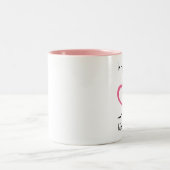 毎日はVDayのマグです ツートーンマグカップ (中央)