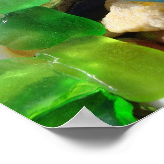 毎日よい日やさしい言葉よい行いの芸術 ポスター (角)