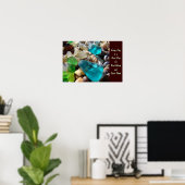 毎日よい日やさしい言葉よい行いの芸術 ポスター (ホームオフィス)