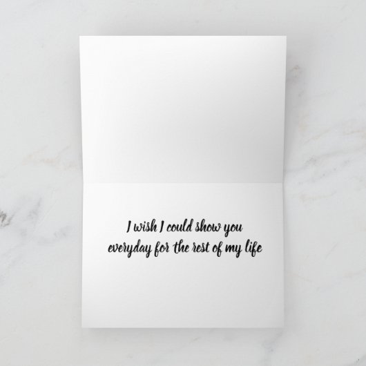 ***毎日をご覧ください*** カード (内部)