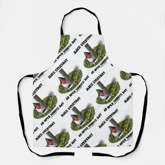 毎日をオープンソースの日にするJava Duke エプロン (正面)