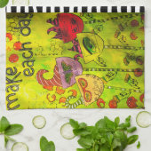 毎日をキッチンタオル最高傑作にする キッチンタオル (折り畳み)