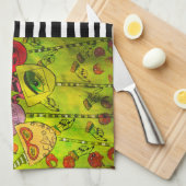 毎日をキッチンタオル最高傑作にする キッチンタオル (四つ折り)