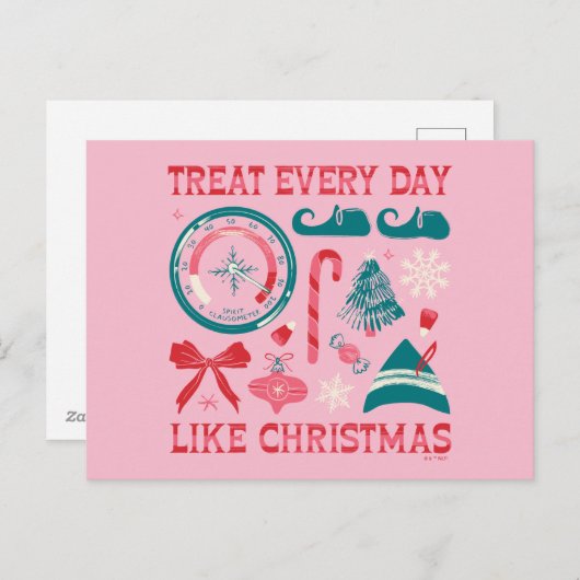 毎日をクリスマスのように大切にしよう シーズンポストカード (正面/裏面)