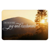 毎日を喜んで始める マグネット (横)