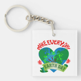毎日を地球の日にする キーホルダー