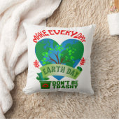 毎日を地球の日にする クッション (ブランケット)