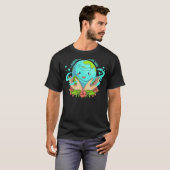 毎日を地球の日に世界の地球の日にする Tシャツ (正面フル)