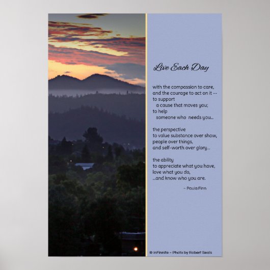 毎日を思いやりに暮らす…ポスター ポスター (正面)