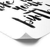 毎日を生きながらあなたの誕生日 ポスター (角)