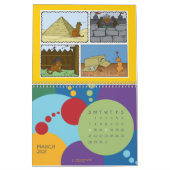 毎日アビシニア人の2013年の漫画のカレンダー カレンダー (3月 2027)