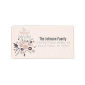 毎日インスパイアのフローラ ラベル (正面)