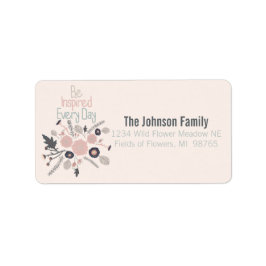 毎日インスパイアのフローラ ラベル