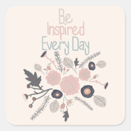 毎日インスパイア投げよくはしゃぐる スクエアシール