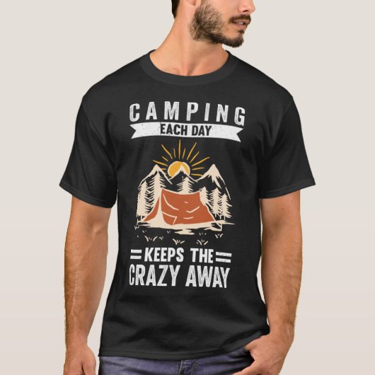 毎日キャン保プング熱狂する Tシャツ (正面)