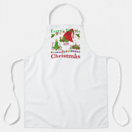 毎日クリスマスだ エプロン