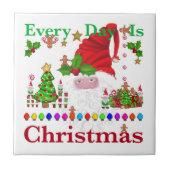 毎日クリスマスだ タイル (正面)