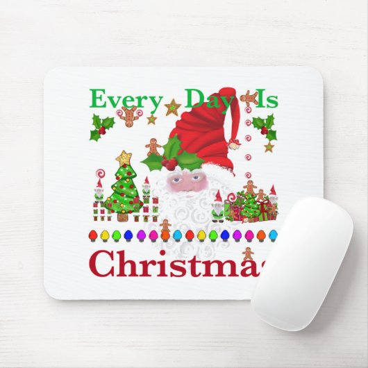 毎日クリスマスだ マウスパッド (マウス)