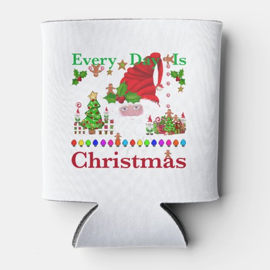 毎日クリスマスだ 缶クーラー (正面)