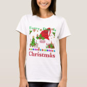 毎日クリスマスだ Tシャツ (正面)