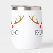 毎日クリスマスワインタンブラー (右面)