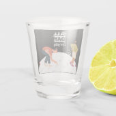 毎日ゴルフ ショットグラス (裏面)