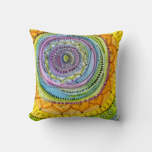 毎日サンシャイン装飾用クッション クッション (正面)