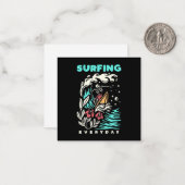 毎日サーフィン ノートカード (正面/裏面インサイチュ)